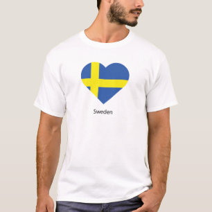 スウェーデンが好き Tシャツ