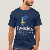 スウェーデンが来るからTシャツを脱がねばならぬ Tシャツ (正面)