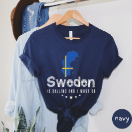スウェーデンが来るからTシャツを脱がねばならぬ Tシャツ