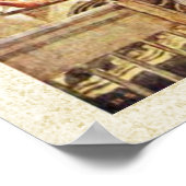 スウェーデンでのカール・ラルソン・セントルシア・デイ・クリスマス ポスター (角)