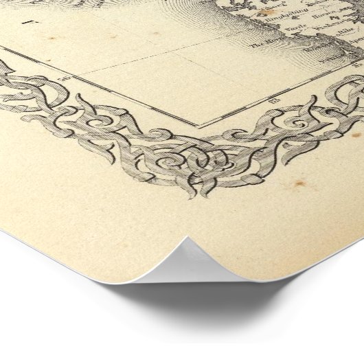 スウェーデンとノルウェー ポスター (角)