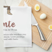 スウェーデンのかわいい留格言定義 キッチンタオル (四つ折り)