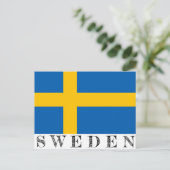 スウェーデンのはがき ポストカード (スタンド正面)