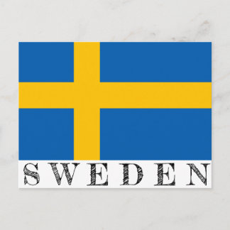 スウェーデンのはがき ポストカード