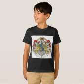 スウェーデンのより素晴らしい紋章付き外衣 Tシャツ (正面フル)