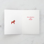 スウェーデンのアメリカのクリスマスカード シーズンカード (内部)