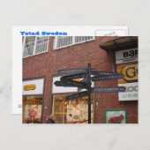 スウェーデンのイスタッド ポストカード (正面/裏面)