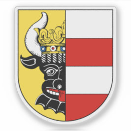 スウェーデンのウィスマー州旗 シール