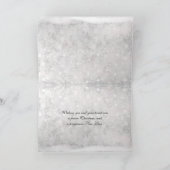 スウェーデンのウッドランドでスキーをする神のジュルモダント雪 シーズンカード (内部)