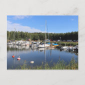 スウェーデンのカランソ州スピケンハーバービュー ポストカード (正面)