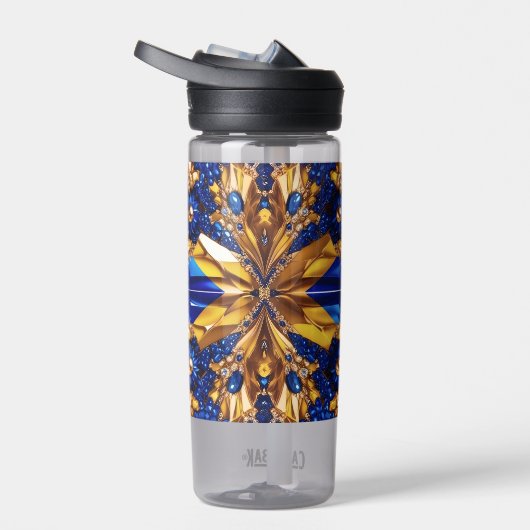 スウェーデンのカラーズ付きウォーターボトルデザイン ウォーターボトル (右面)