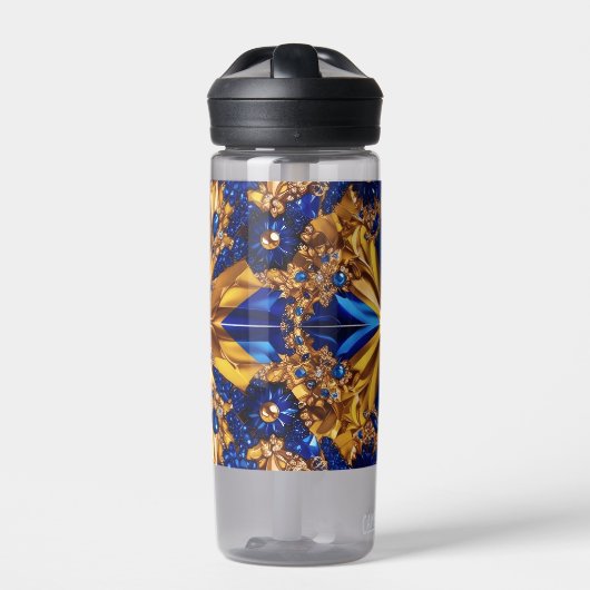 スウェーデンのカラーズ付きウォーターボトルデザイン ウォーターボトル (正面)