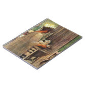 スウェーデンのカールラーションセントルシア日のクリスマス ノートブック (左側)