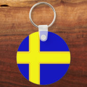 スウェーデンのキーチェーン キーホルダー (正面)