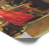 スウェーデンのクイーンクリスティーナとその裁判所 ポスター (角)