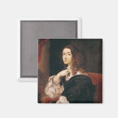 スウェーデンのクイーンクリスティーナ マグネット (正面/裏面)