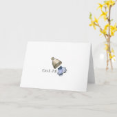 スウェーデンのクリスマスカード カード (黄色い花)