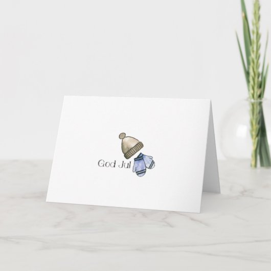 スウェーデンのクリスマスカード カード (正面)