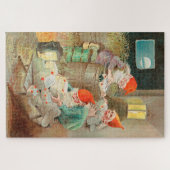 スウェーデンのクリスマスサンタ(by Jenny Nystrem) ジグソーパズル (横)