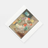 スウェーデンのクリスマスサンタ(by Jenny Nystrem) スタンダードランチョンナプキン (角)