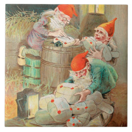 スウェーデンのクリスマスサンタ(by Jenny Nystrem) タイル