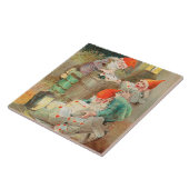 スウェーデンのクリスマスサンタ(by Jenny Nystrem) タイル (側面)