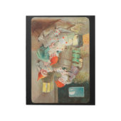 スウェーデンのクリスマスサンタ(by Jenny Nystrem) ノートパッド (回転)