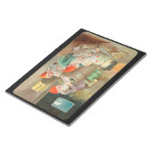 スウェーデンのクリスマスサンタ(by Jenny Nystrem) ノートパッド (アングル)