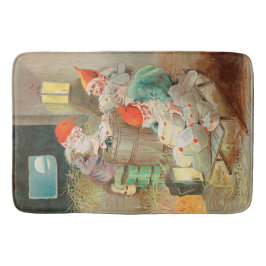 スウェーデンのクリスマスサンタ(by Jenny Nystrem) バスマット