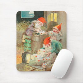 スウェーデンのクリスマスサンタ(by Jenny Nystrem) マウスパッド