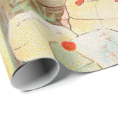 スウェーデンのクリスマスサンタ(by Jenny Nystrem) ラッピングペーパー (ロールコーナー)