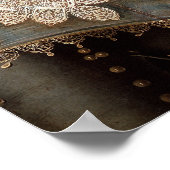 スウェーデンのグスタヴスアドルフス ポスター (角)