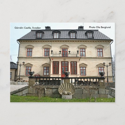 スウェーデンのゲルヴェンキャッスル写真… ポストカード (正面)