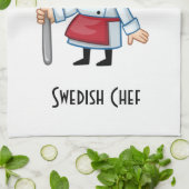 スウェーデンのシェフの台所タオル キッチンタオル (折り畳み)