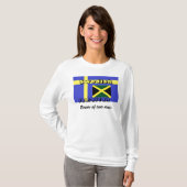 スウェーデンのジャマイカTシャツ Tシャツ (正面フル)
