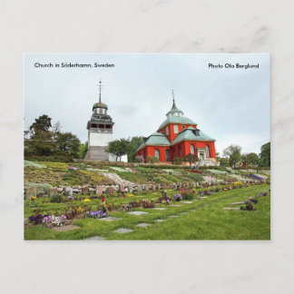 スウェーデンのスウェーデンのソダーハムン教会… ポストカード