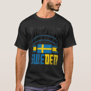 スウェーデンのスウェーデン国旗Im In Swe Tシャツ