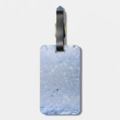 スウェーデンのスベリージアイスホッケー ラゲッジタグ (裏面縦)