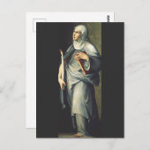 スウェーデンのセントブリジット ポストカード (正面/裏面)