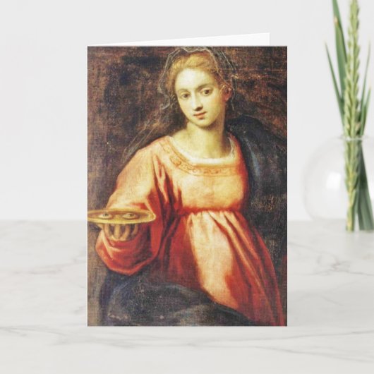 スウェーデンのセントルシア シーズンカード (正面)