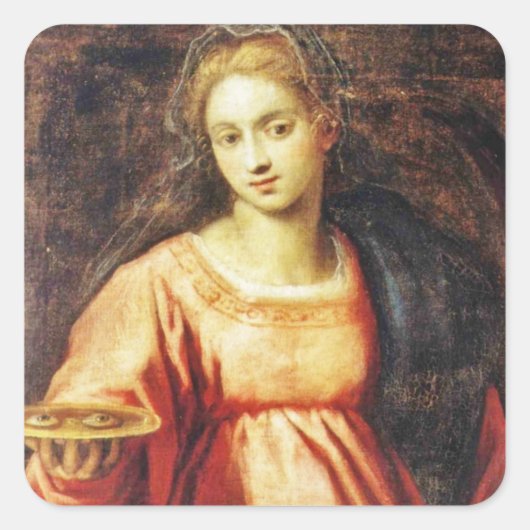 スウェーデンのセントルシア スクエアシール (正面)