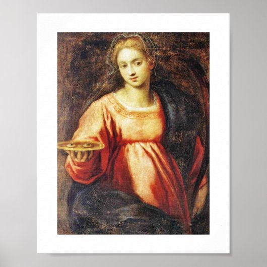 スウェーデンのセントルシア ポスター (正面)