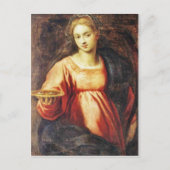 スウェーデンのセントルシア ポストカード (正面)