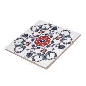 スウェーデンのタイルの古い青い花 タイル (側面)