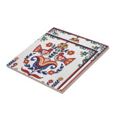 スウェーデンのタイルヴィンテージの鳥模様 タイル (側面)