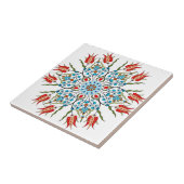 スウェーデンのタイル赤い花芽 タイル (側面)