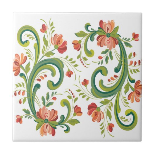 スウェーデンのタイル タイル (正面)