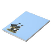 スウェーデンのダックファミリー ノートパッド (回転)