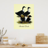 スウェーデンのダックファミリー ポスター (キッチン)