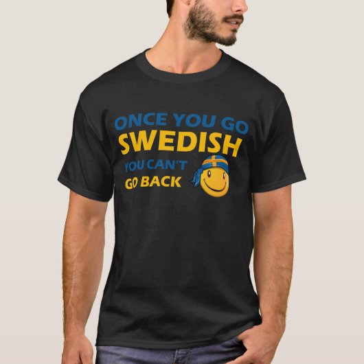 スウェーデンのデザイン Tシャツ (正面)